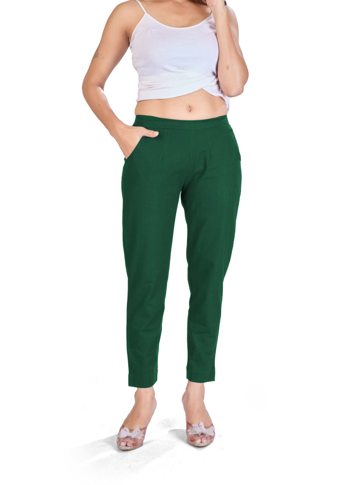 Women's Cotton Pants - Bottom Wear