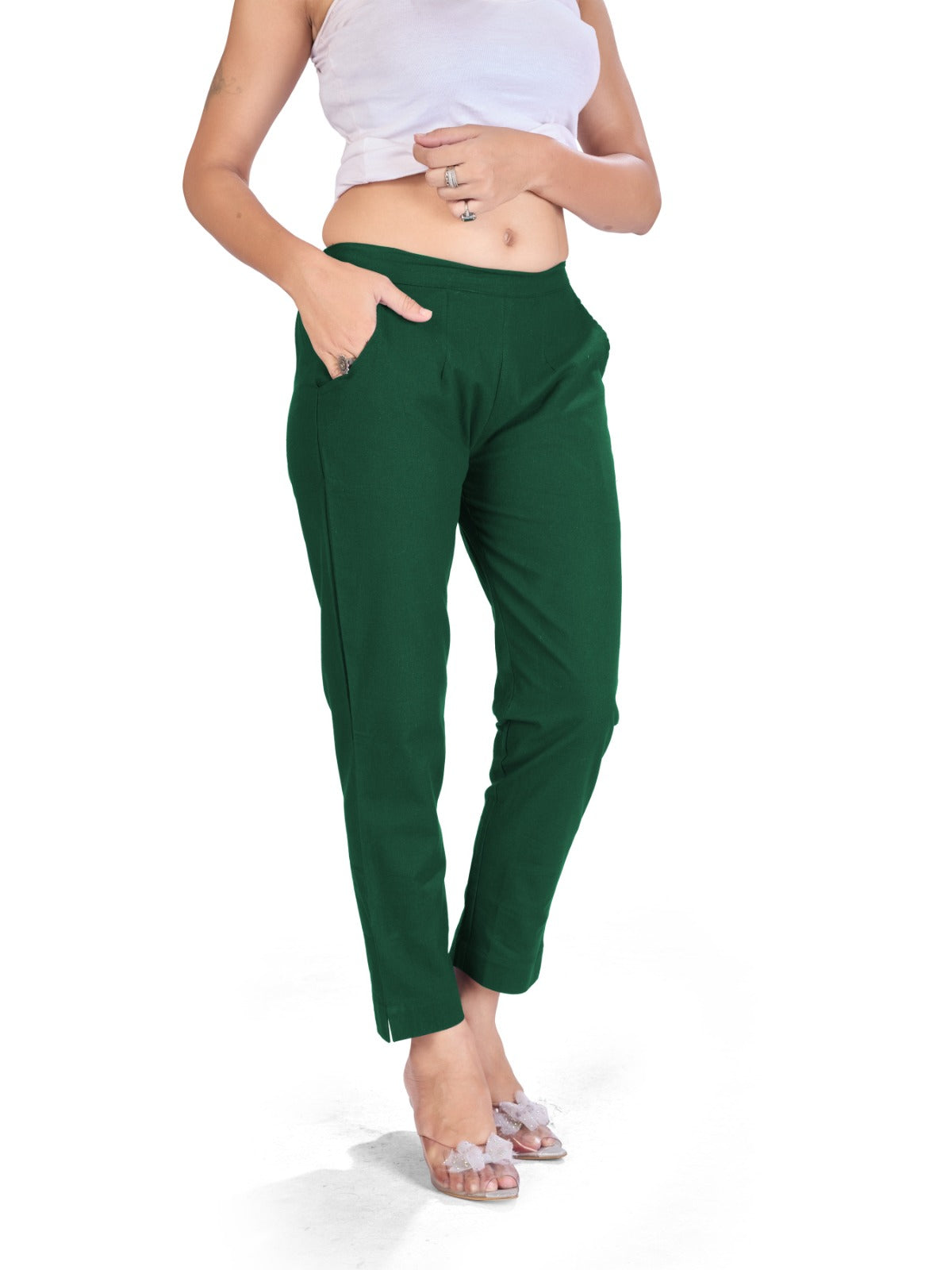 Women's Cotton Pants - Bottom Wear